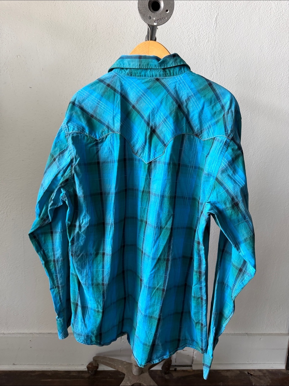 Wrangler Retro Western Pearl Snap Size XL - Picture 3 of 3